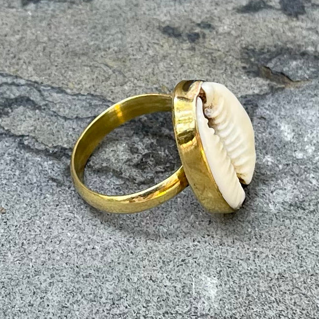 Boho Shell Ring