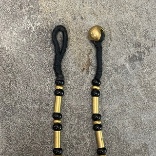 Large Coin Black Necklace ☆Brass☆