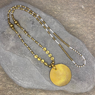 White Necklace ☆Brass☆