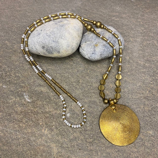 White Necklace ☆Brass☆