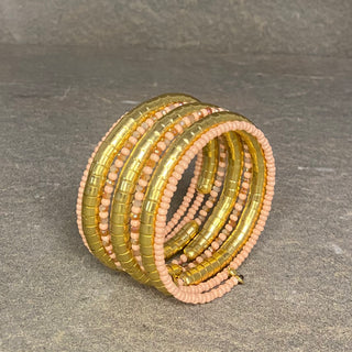 Pink Snake Bracelet ☆Brass☆