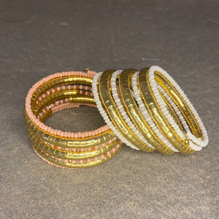 Pink Snake Bracelet ☆Brass☆
