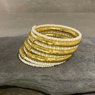 White Snake Bracelet ☆Brass☆