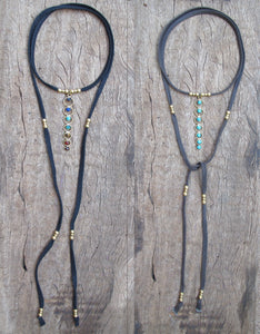 Aqua Choker Necklace