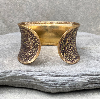 Elfi Cuff Flower ☆Brass☆