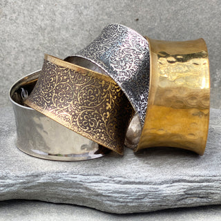 Elfi Cuff Hammered ☆Silver☆
