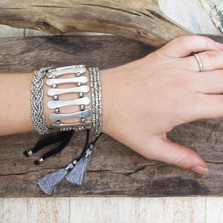 Gypsy Cuff Bracelet ☆Silver☆
