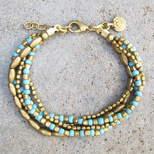 Beaded Bracelet☆ Turquoise☆