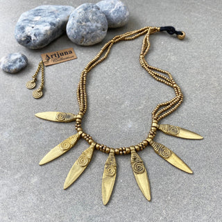Sun Ray Necklace ☆Brass☆