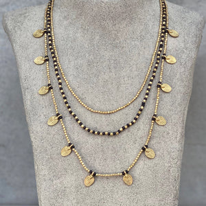 Lee Layered Necklace ☆Black☆