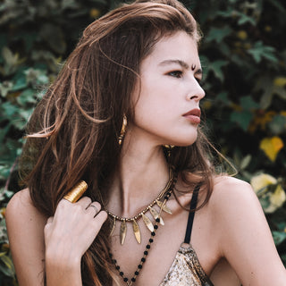 Sun Ray Necklace ☆Brass☆