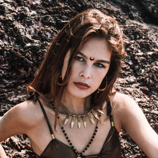 Sun Ray Necklace ☆Brass☆