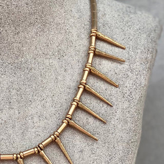 Spike Collar Necklace ☆Brass☆