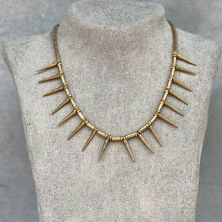 Spike Collar Necklace ☆Brass☆