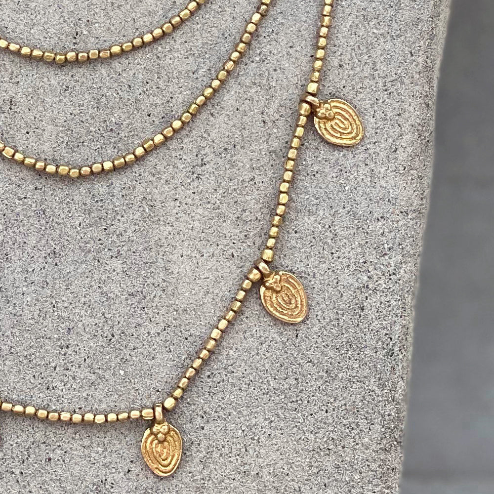 Lee Layered Necklace ☆Brass☆