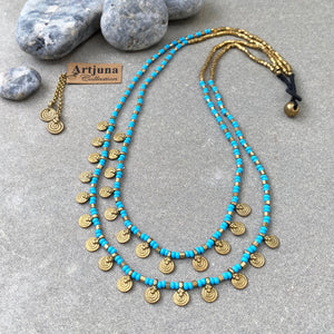 Sai Layered Necklace ☆Turquoise☆