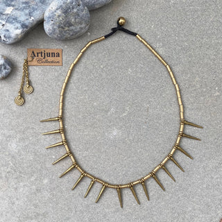 Spike Collar Necklace ☆Brass☆