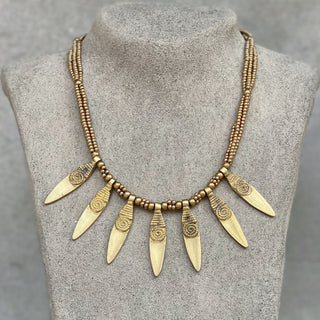 Sun Ray Necklace ☆Brass☆