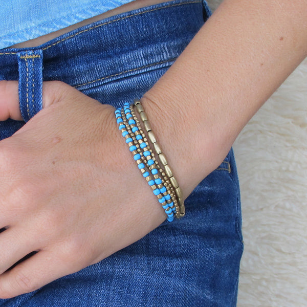 Beaded Bracelet☆ Turquoise☆