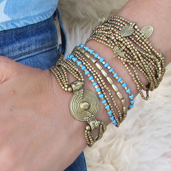 Beaded Bracelet☆ Turquoise☆